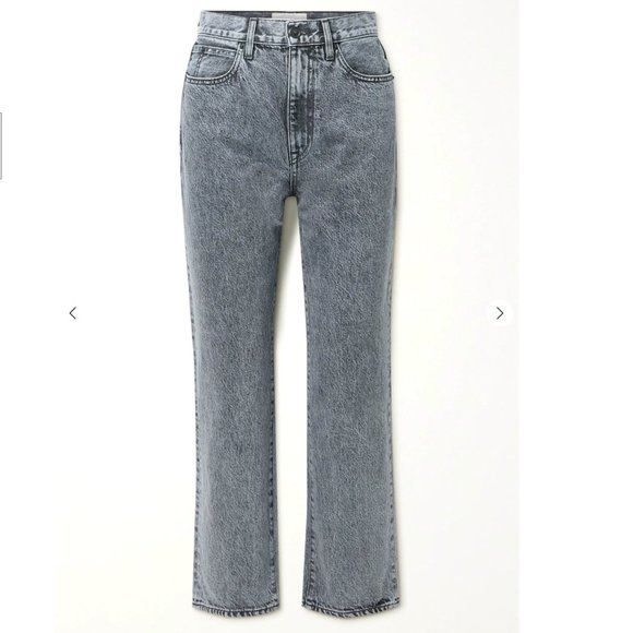 SLVRLAKE Denim - SLVRLAKE London high-rise straight-leg jeans